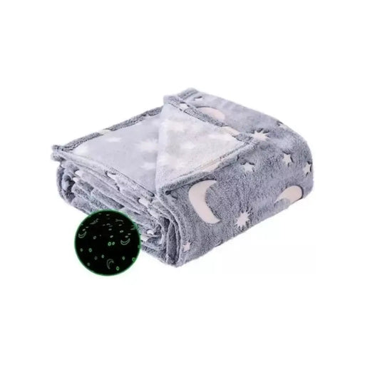 Mantita Luminosa Manta Magica Brillante Para Niños Bebe Azul - Fliperex