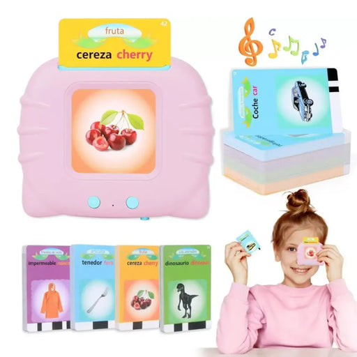 Maquina Tarjetas Didacticas De Aprendizaje Español Ingles