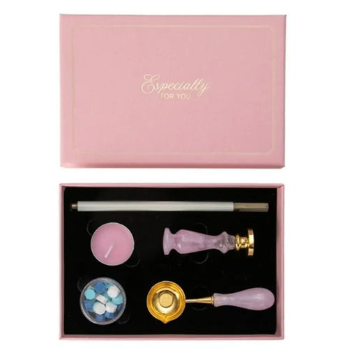 Pack Completo Para Sellos Cera Lacre Para Timbres Vintage - Fliperex