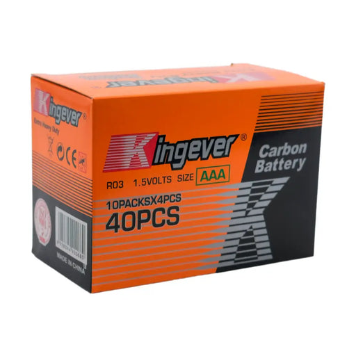 Pack Pilas Triple Aaa Kingever 80 Unidades - Fliperex