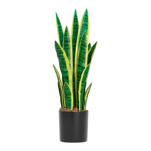 Planta Artificial Lengua De Suegra Planta Sansevieria Flores - Fliperex