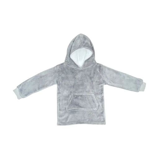 Poleron Con Capucha Para Niños Invierno Polar Peluche Tiburón - Fliperex