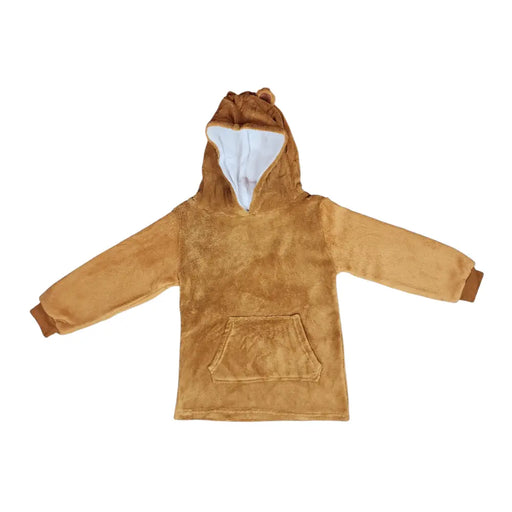 Poleron Con Capucha Para Niños Y Niñas Invierno Polar Peluche Huggle Pets - Fliperex