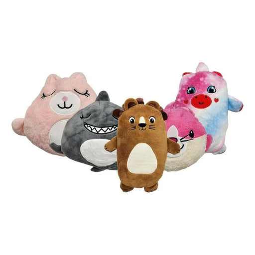 Poleron Con Capucha Para Niños Y Niñas Invierno Polar Peluche Huggle Pets - Fliperex