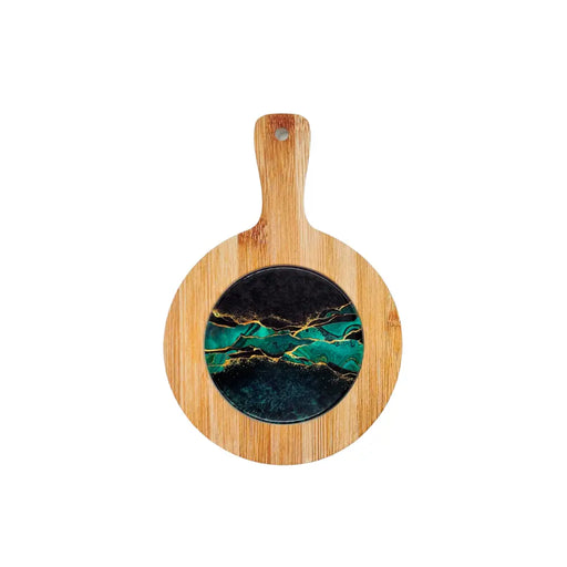 Posa Ollas Madera Con Cerámica Con Mango Hogar Cocina - Fliperex