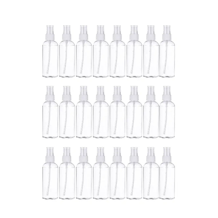 Set 24 Botella De Viaje Pulverizador 75 Ml Transparente - Fliperex
