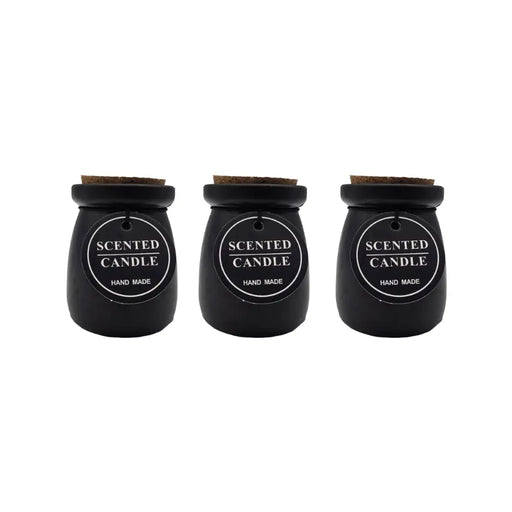 Set 3 Velas Aromatica Elegantes Neutras Fragancia Duradera - Fliperex