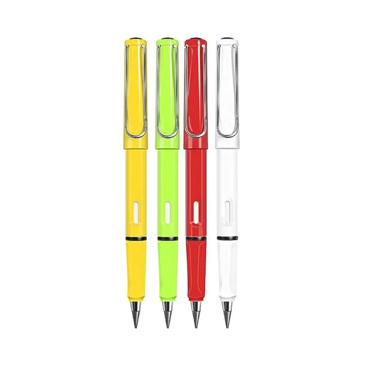 Set 4 Lapices Mina Infinito Eterno Con Goma Lapiz Magico - Fliperex