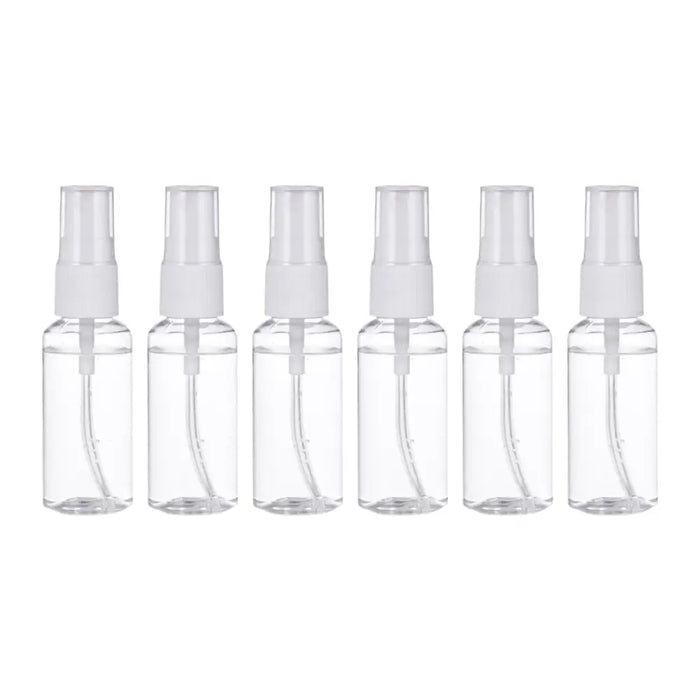 Set 6 Botella De Viaje Pulverizador 35 Ml Transparente - Fliperex