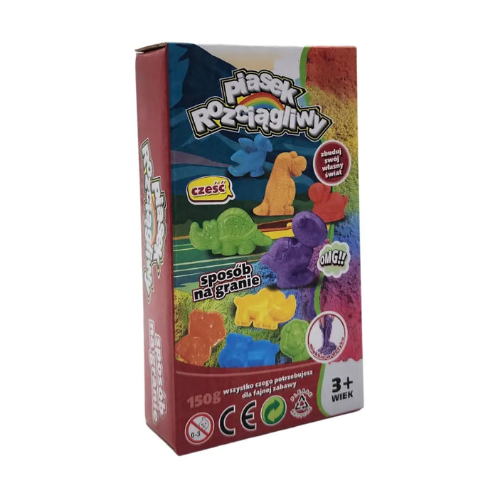 Set De Arena Magica Con Accesorios Y Moldes Dinosaurios - Fliperex