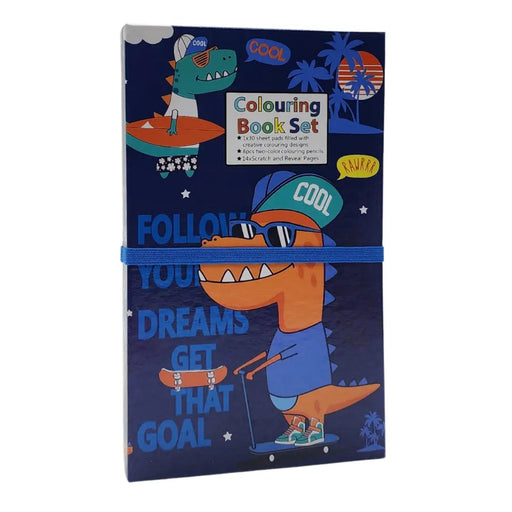 Set De Arte Para Niños Lapices Dibujos y Pizarra Colorear - Fliperex