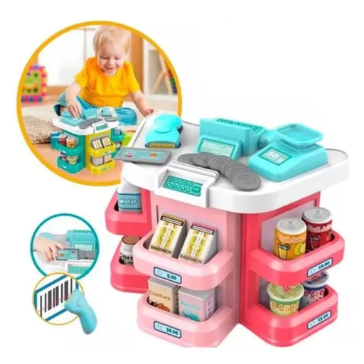 Set Juguete Supermercado Niña 31 Piezas - Fliperex