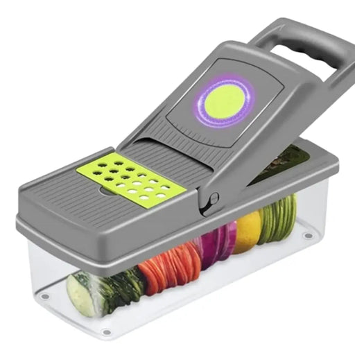 Set Picador Cortador De Verduras y Frutas 14 En 1 Rallador - Fliperex