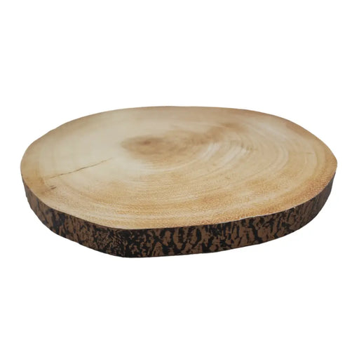 Soporte Base Para Ollas Calientes Diseño Tronco De Madera M - Fliperex