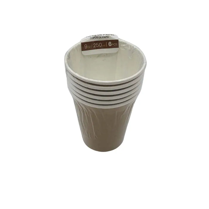 Vasos Cartón 6 Unidades Cumpleaños Fiesta 250ml Ecológico - Fliperex