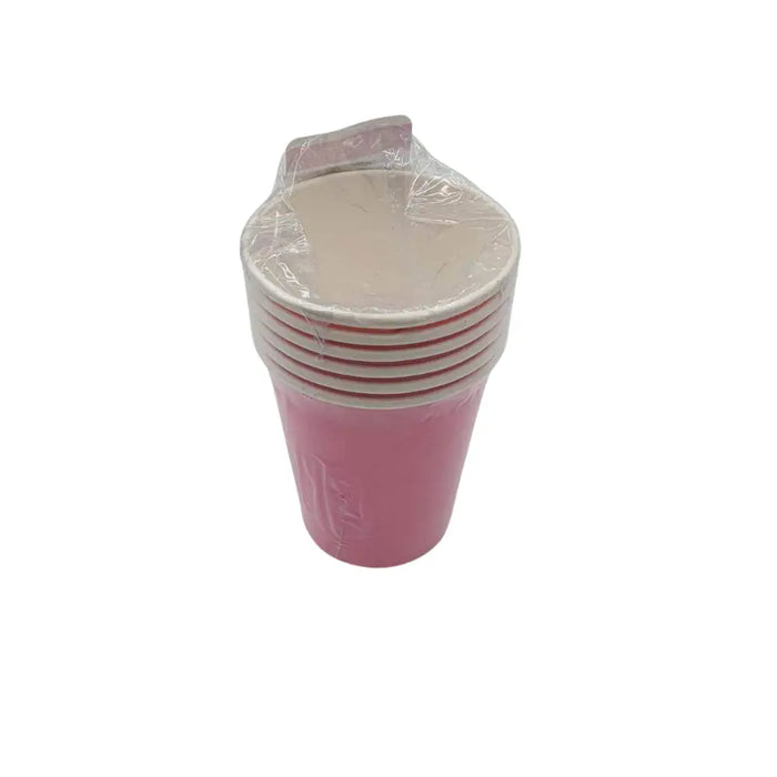 Vasos Cartón 6 Unidades Cumpleaños Fiesta 250ml Ecológico - Fliperex