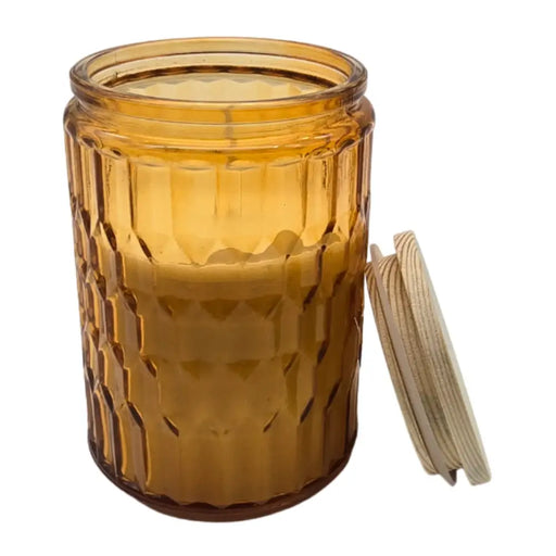 Vela Aromatica Elegante Fragancia Duradera Vaso Diseño Color - Fliperex