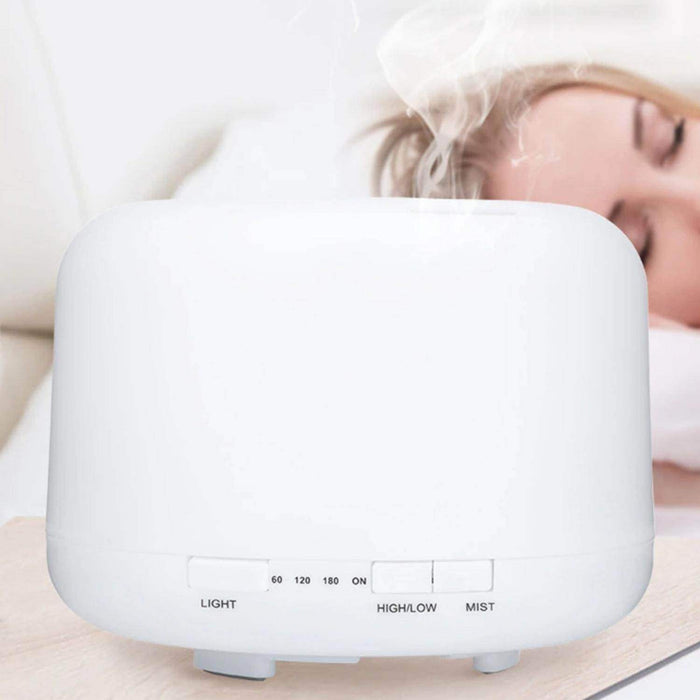 Humidificador Lampara Led Usb Vaporizador De Aromas Purifica - Fliperex