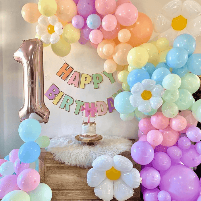 Globos Verde Agua Macaron 50 Unidades Tamaño 25 Cm - Fliperex