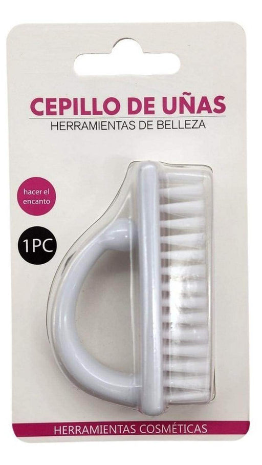 Cepillo Limpiador Escobilla Para Limpiar Uñas Manicure - Fliperex
