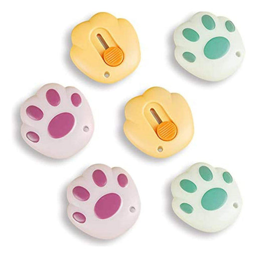 Corta Carton Cutter Patita De Gato Kawaii Cute - Fliperex