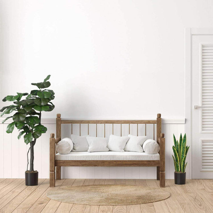 Planta Artificial Lengua De Suegra Planta Sansevieria Flores - Fliperex