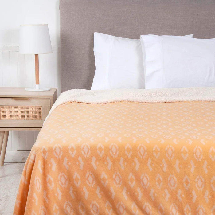 Frazada Polar Sherpa 2 Plazas Mashini Polar Termico - Fliperex