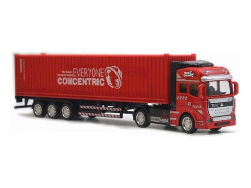 Camión Contenedor Aleación 1:48 Modelo Coche Juguete - Fliperex