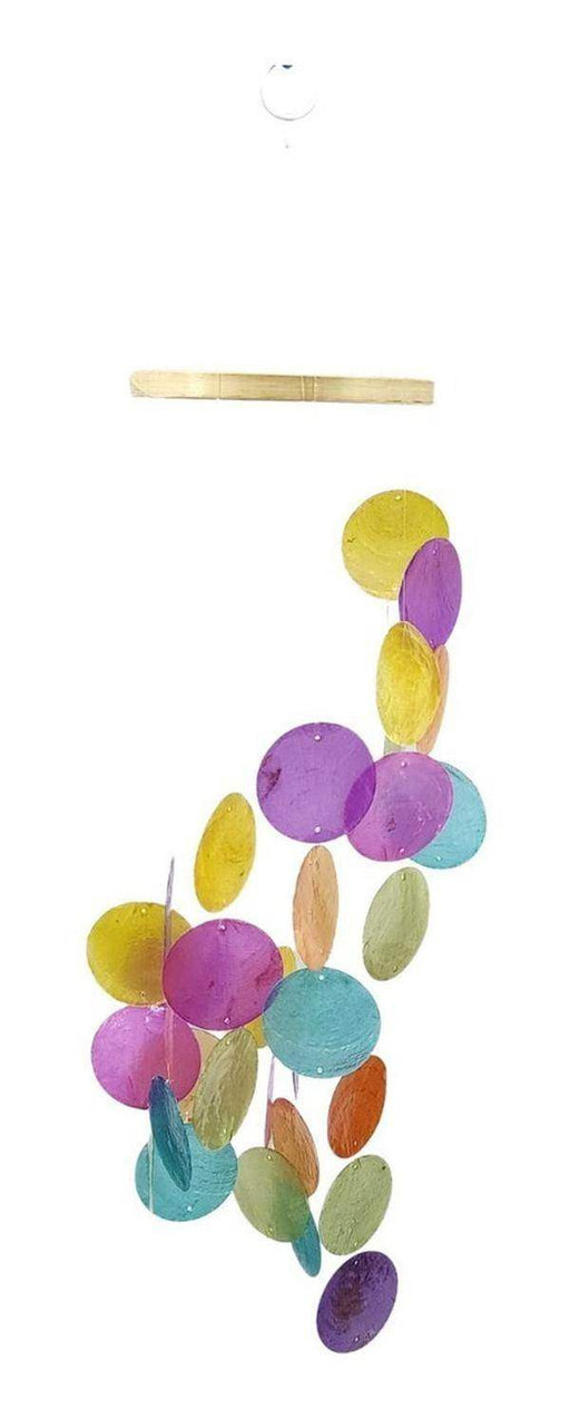 Colgante Campana De Viento Multi Color Diseño Decorativas - Fliperex