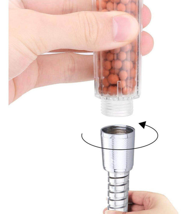 Eco Ducha Spa Cabezal Para Ducha Telefono Mango Filtrador - Fliperex