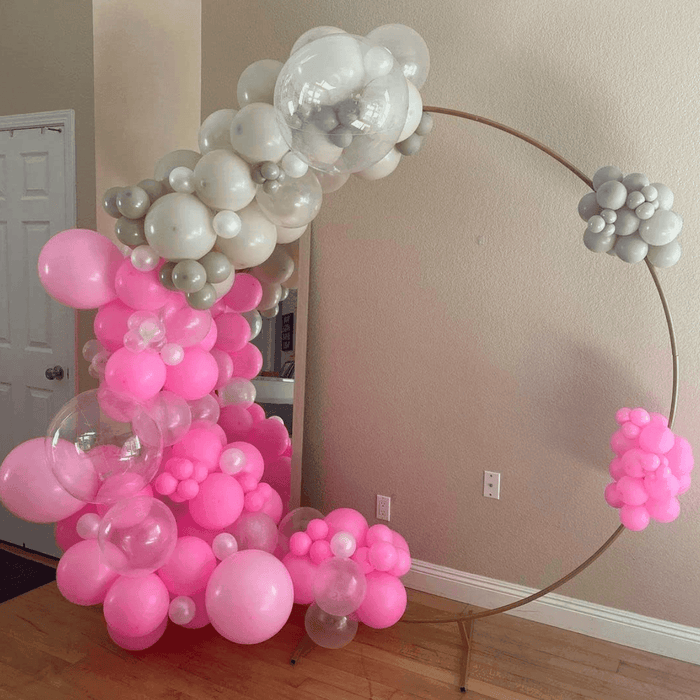 Globos Rosado Macaron 10 Unidades Tamaño 25 Cm Fiesta - Fliperex