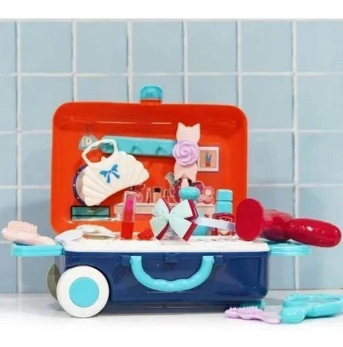 Set Maleta Maletin Infantil Maquilladora Niños Juegos - Fliperex