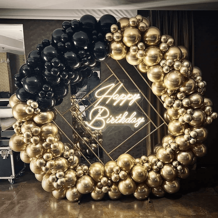 Globos 50 Unidades Color Dorado Tamaño 30 Cm - Fliperex