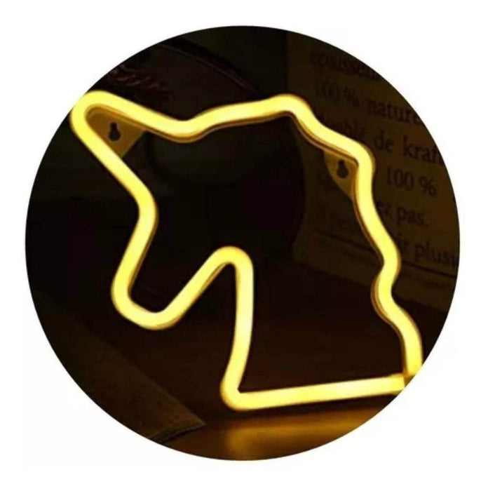 Lampara Neón Led Variedad Decoración Todo Ambiente Hogar - Fliperex