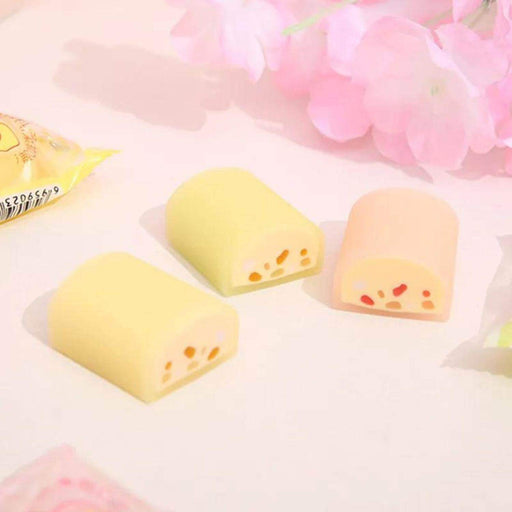 Set 3 Gomas De Borrar Cheese Candy Kawaii Cute - Fliperex