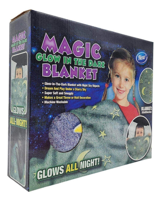 Mantita Luminosa Sherpa Brilla En La Oscuridad Infantil - Fliperex