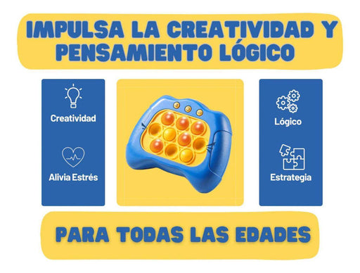 Popit Electronico Juguete Sensorial Pop-it Quickpush Tiktok - Fliperex