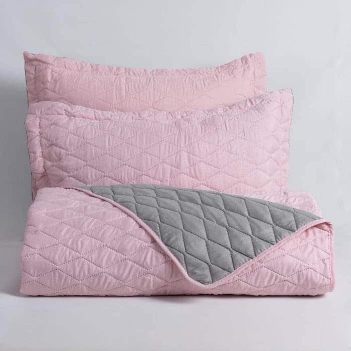 Cubre Cama 2 Plazas Diseño Acolchado Y Resistente Mashini - Fliperex