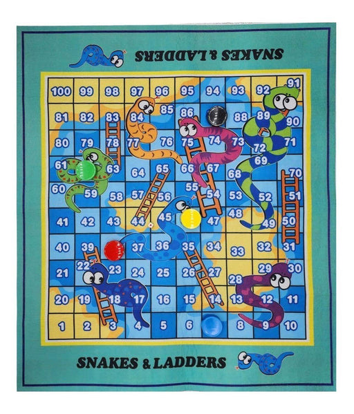 Juego De Mesa 2 En 1 Ludo Y Serpientes Y Escaleras Familiar - Fliperex