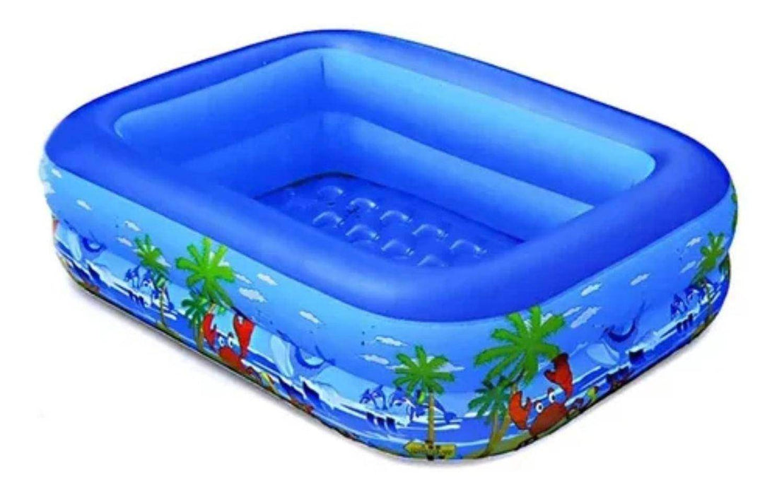 Piscina Inflable Niños Piscinas Rectangular 115cm - Fliperex