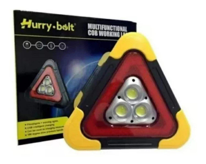 Triángulo Led De Emergencia Recargable Linterna Multiuso - Fliperex