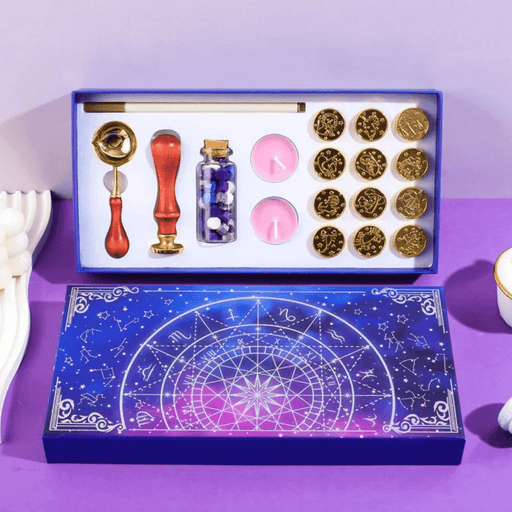 Pack Completo Para Sellos De Cera Lacre Timbres Constelacion - Fliperex