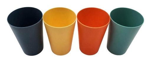 Pack 4 Vasos Plásticos De Colores Reutilizables Para Fiestas - Fliperex