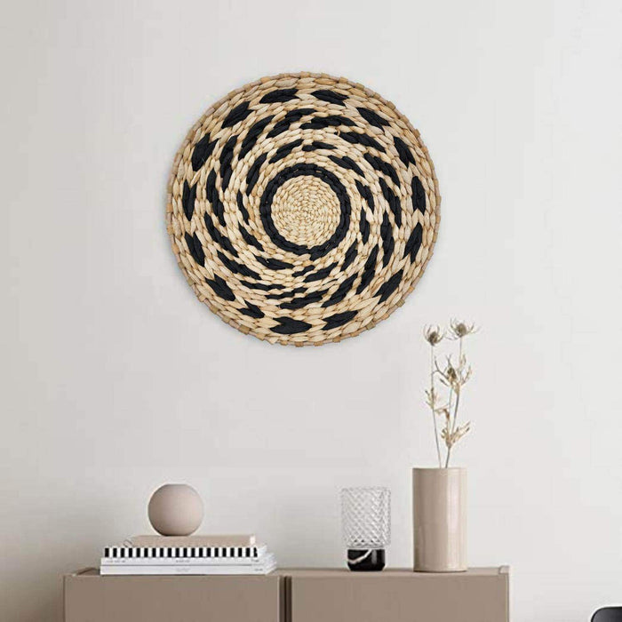 Circulo Decoración De Mimbre Para Pared Casa Terraza Variado - Fliperex