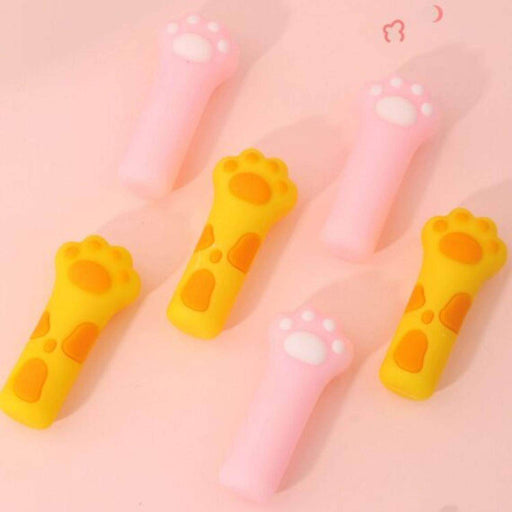 Set 3 Gomas De Borrar Patita De Gatito Kawaii Cute - Fliperex
