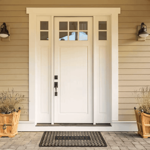 Alfombra Limpiapies Felpudo Alfombra De Entrada Welcome - Fliperex