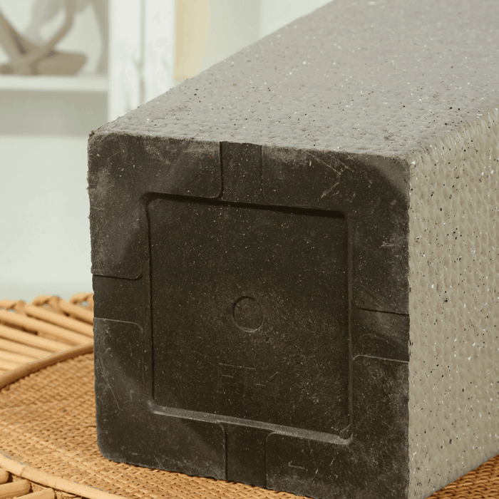 Macetero Plastico Alargado Premium Base Cuadrada Conica - Fliperex