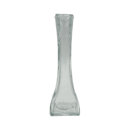 Set 2 Floreros Decorativos De Vidrio Pequeño Transparente - Fliperex