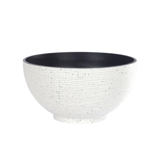 Macetero Plastico Semi Esfera Premium Diseño a Rayas S - Fliperex