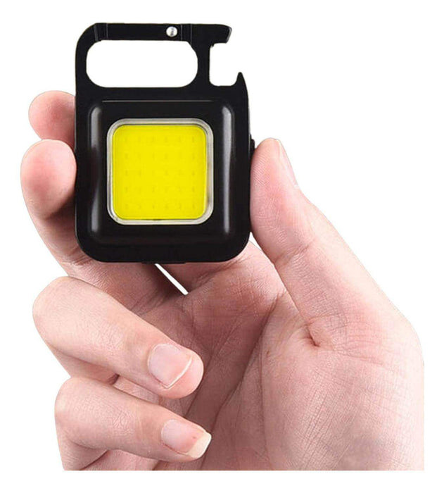 Llavero Linterna Led Recargable Con Destapador Multifuncion - Fliperex
